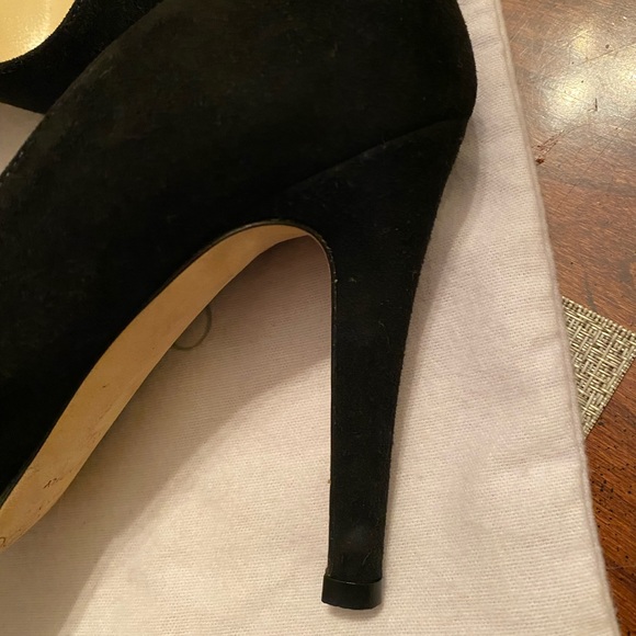 Jimmy Choo Black Suede Pumps - Picture 9 of 15